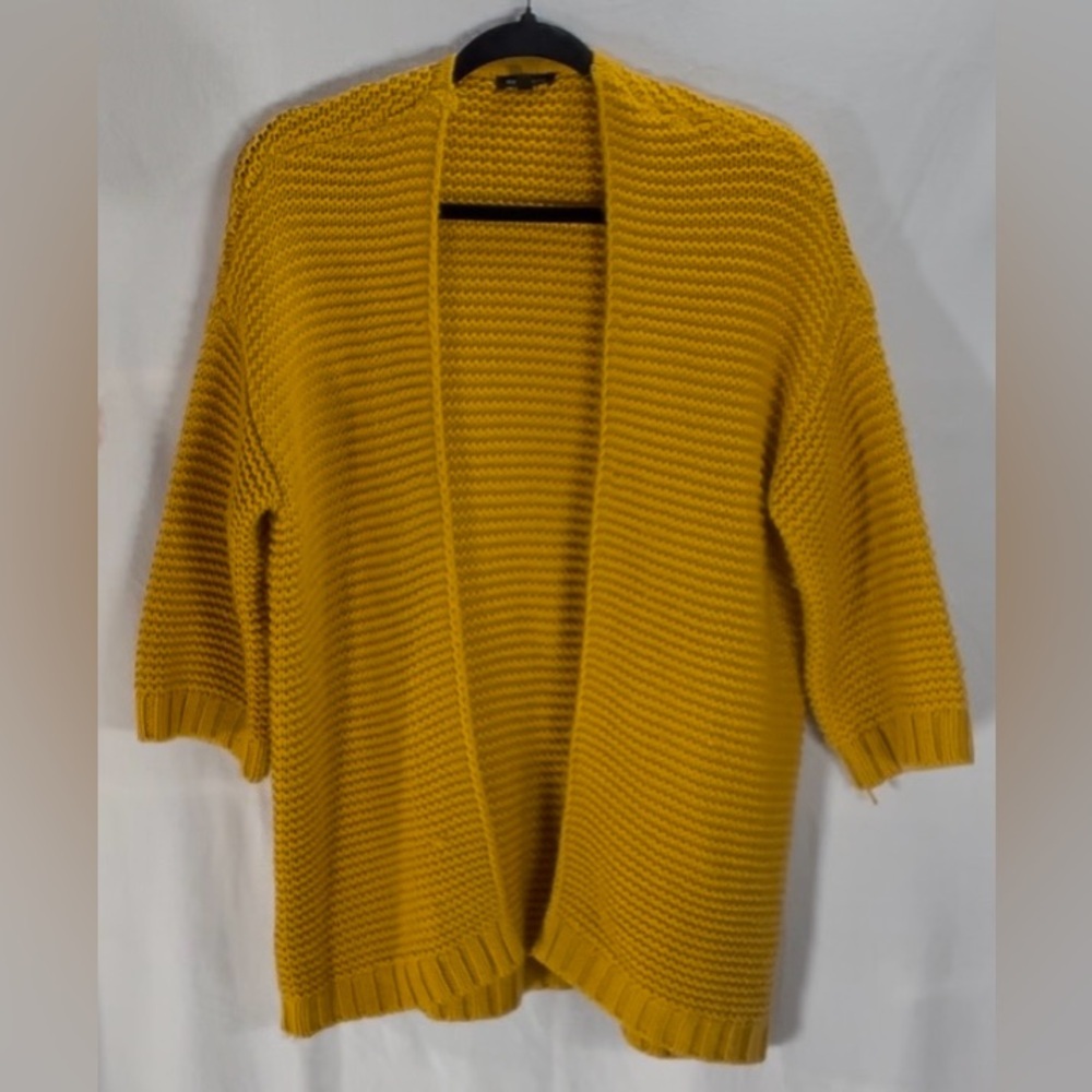 Dynamite Mustard Yellow Knit Cardigan - Size XS